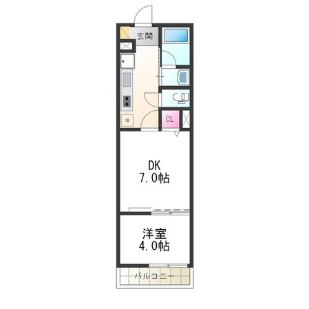 Act南向陽１丁の物件間取画像